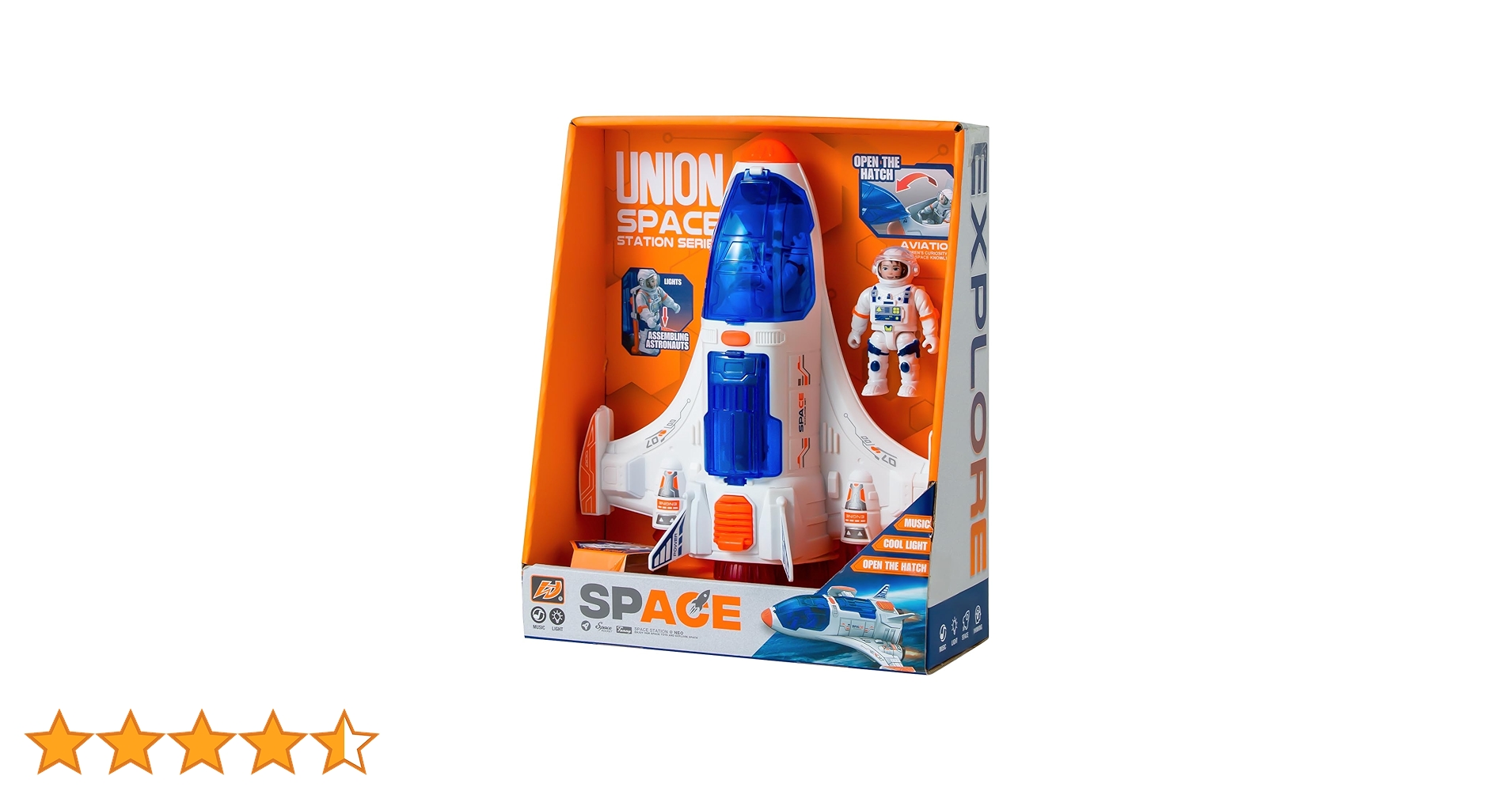 Amazon.co.jp: Wbzle 集中フォーカス、ロケット宇宙船シャトル